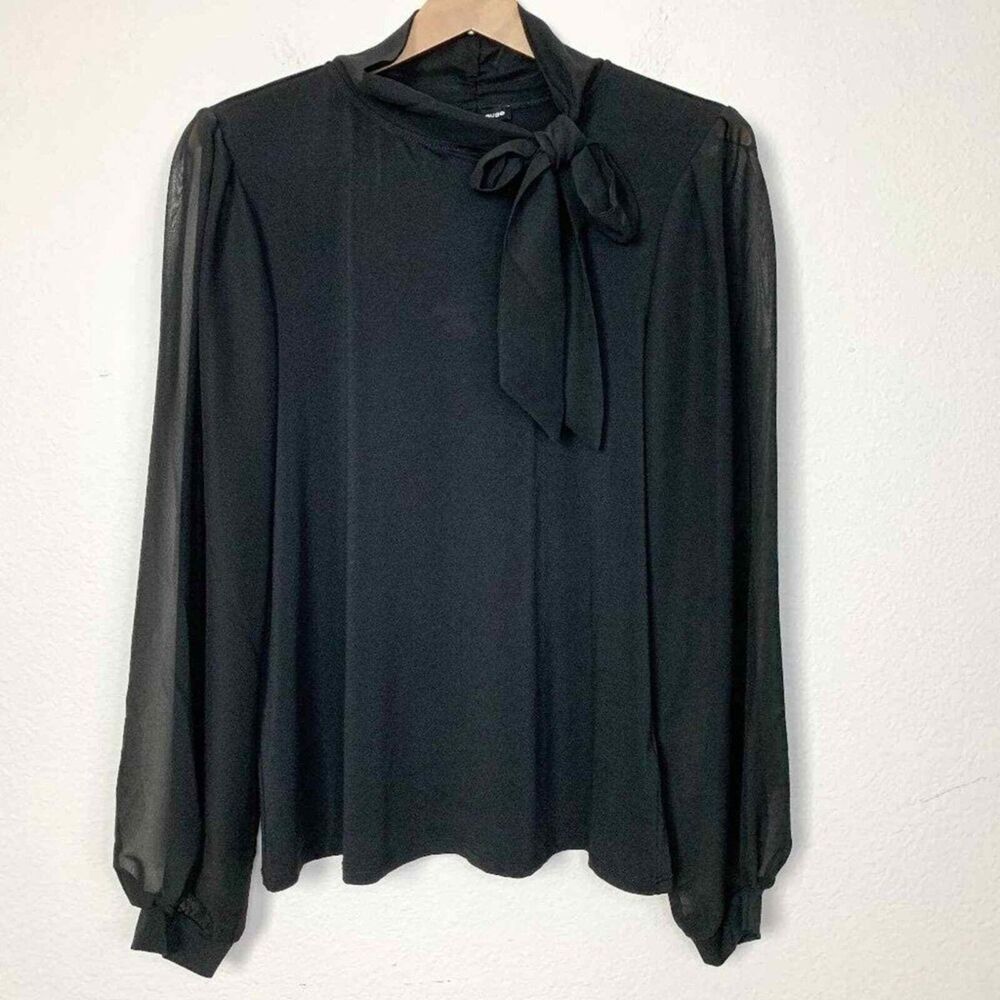 Elegant Black Women's Shirt